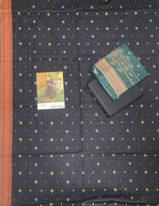 Laaj Lawn 3-Piece Vol-103 - Luxury Printed Collection