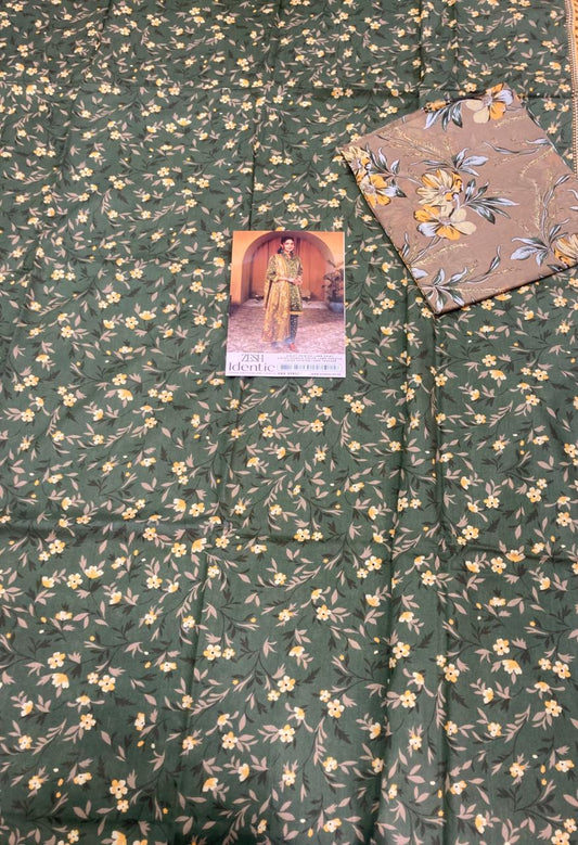 Laaj Lawn 3-Piece Vol-103 - Luxury Printed Collection