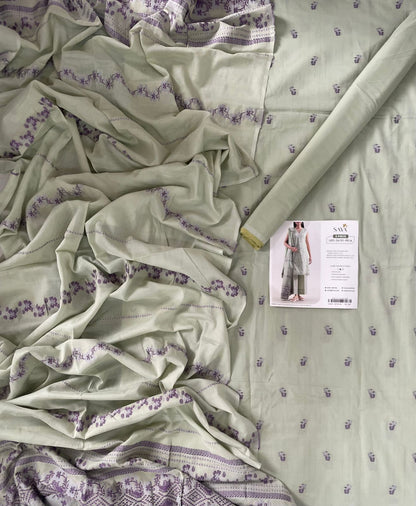 SAYA Cotton Jacquard 3PC - 13 Designs