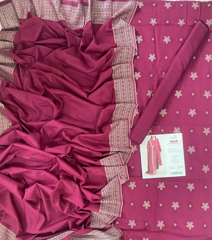 SAYA Cotton Jacquard 3PC - 13 Designs