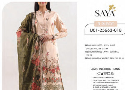 SAYA LAWN 3PC