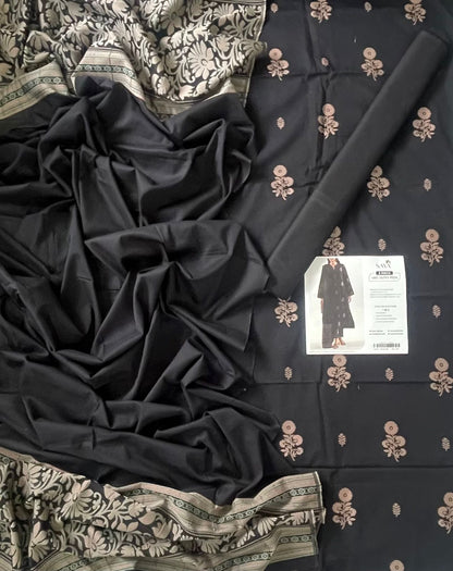 SAYA Cotton Jacquard 3PC - 13 Designs